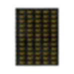 Jester Society black and gold blanket Vertical (decorative Jester logo in pattern all over)