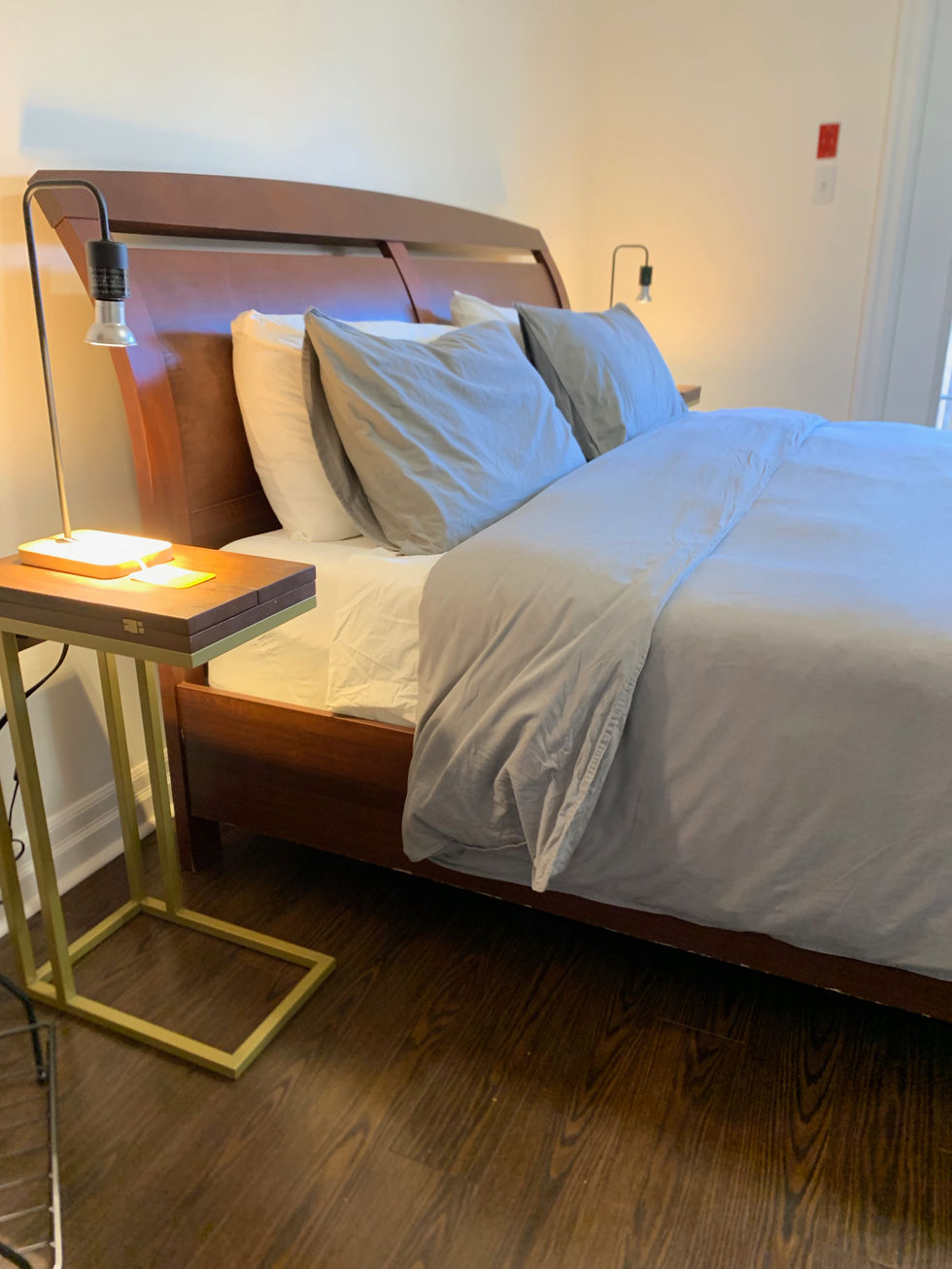 Phone Charger Bedside Table Reading Lamp