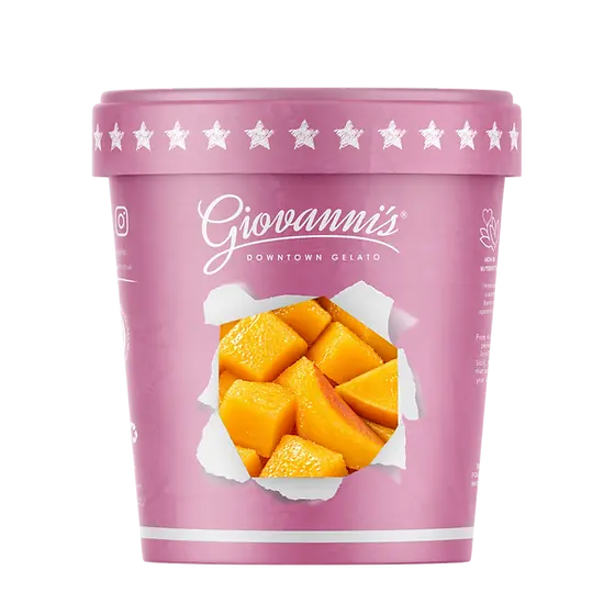 Mango Sorbetto | Giovanni's Gelato Dal 2013