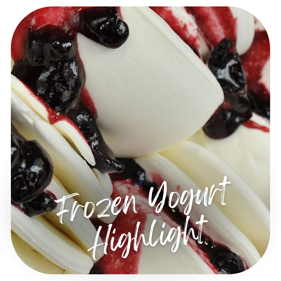 Frozen Yogurt from Giovanni's Gelato