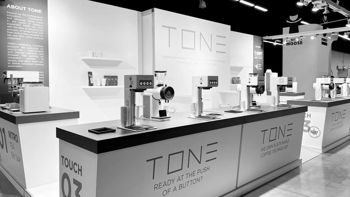 TONE SWISS TOUCH 03 COFFEE AND TEA BREWER & BENTWOOD V63 COFFEE GRINDER