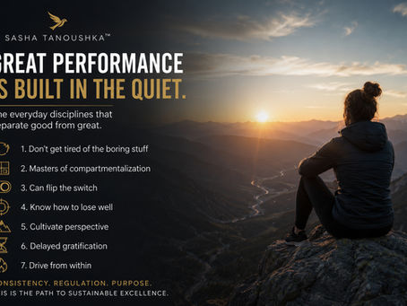 The Best Performers Train Their Nervous Systems Too