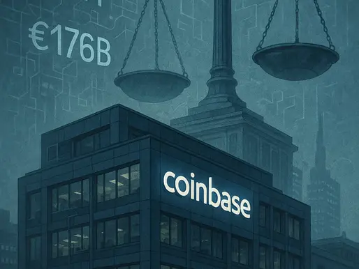 Coinbase Europe pod lupą: 21,5 miliona euro kary od Banku Centralnego Irlandii.