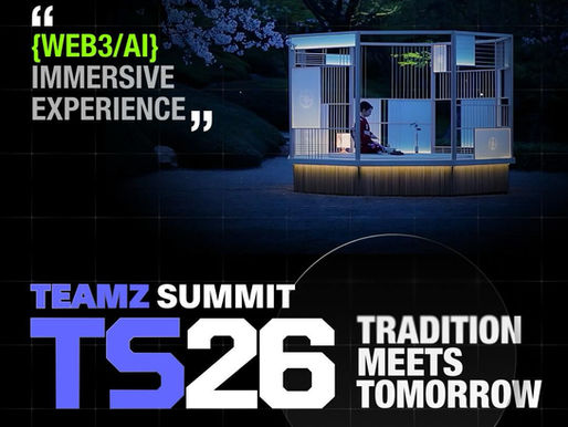 TEAMZ WEB3 / AI SUMMIT 2026: Największa konferencja Web3 i AI w Japonii już za kilka dni!