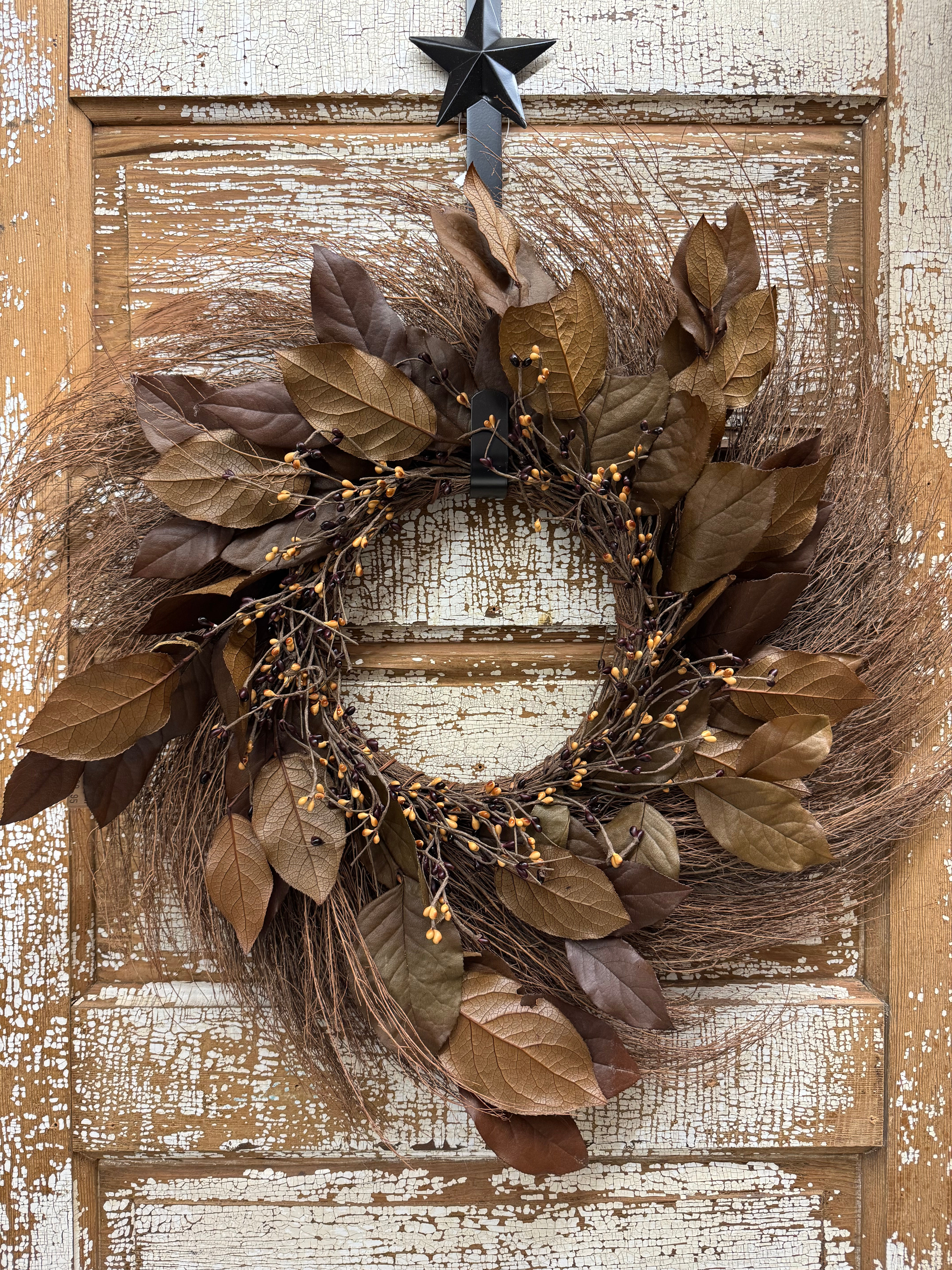 Fall Spiral Wreath