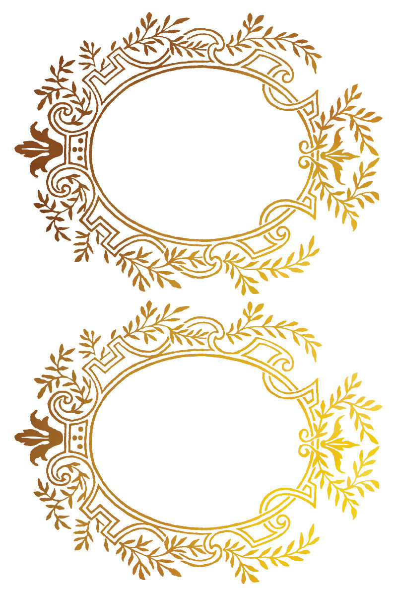 Thumbnail: Petits Ornements Foil Transfer