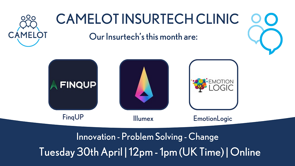 Camelot Insurtech Clinic  