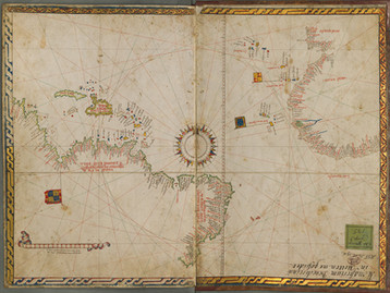 Chart of the Week | Vesconte Maggiolo, 1519, Italy
