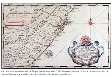 Os mapas do Brasil desenhados pelos padres matemáticos do séc. XVIII