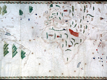 Chart of the Week | Pesaro (or Oliveriana) Planisphere, anonymous, c. 1504-1525, Italy
