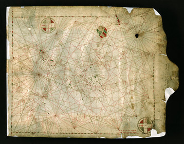 Chart of the Week | Chart of Pietro Vesconte, 1311, Florence Archives