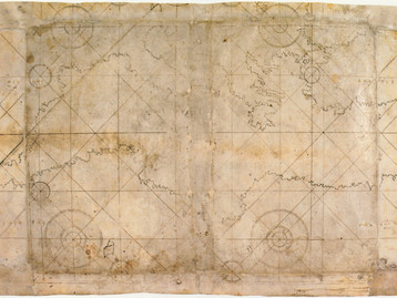 Chart of the week | Chart of the Mediterranean Sea (unfinished), anonymous Italy, 1650-1699