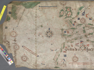 Chart of the Week | Kunstmann I Chart, c.1519, Pedro Reinel