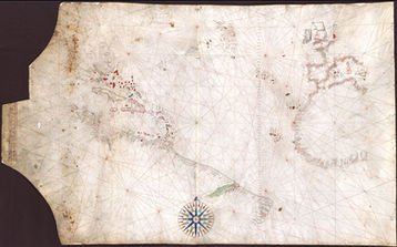 Chart of the Week | Freducci Chart of the North Atlantic, circa 1525, Italy