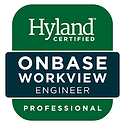 OnBase Workview Engineer Professional Certification Badge