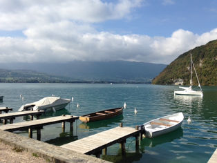 Amazing weekend in Talloires before the winter season in Vald 'Isère starts.