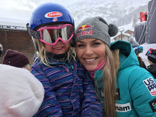 Lindsey Vonn Wins the Super G in Val d'Isère