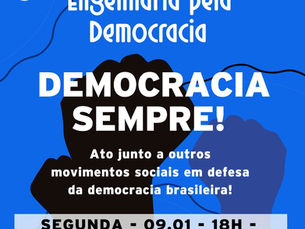 Democracia sempre!