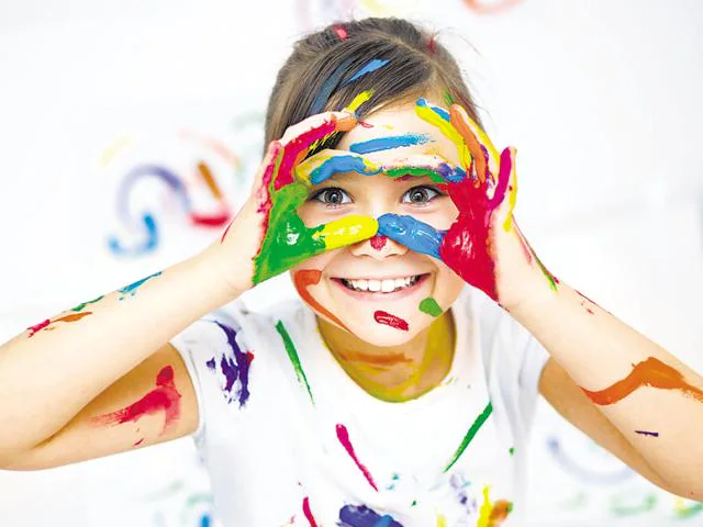 children painting no rules creativity