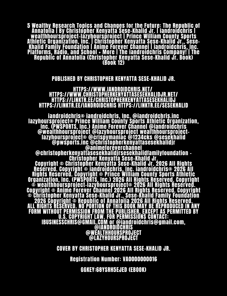 Thumbnail: 5 Wealthy Research Topics and Changes for the Future: ROA