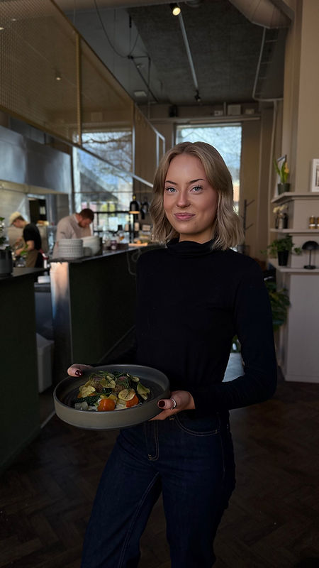 Ny varmrätt på restaurang kreativ