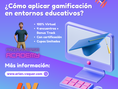 🎄 Arrancá el 2024 con un curso sobre gamificación educativa al mejor precio. 🎄