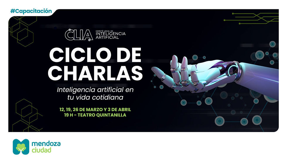 Ciclo de charlas IA en tu vida cotidiana