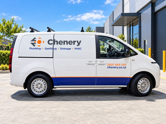 Chenery van signage by Sterling Signs