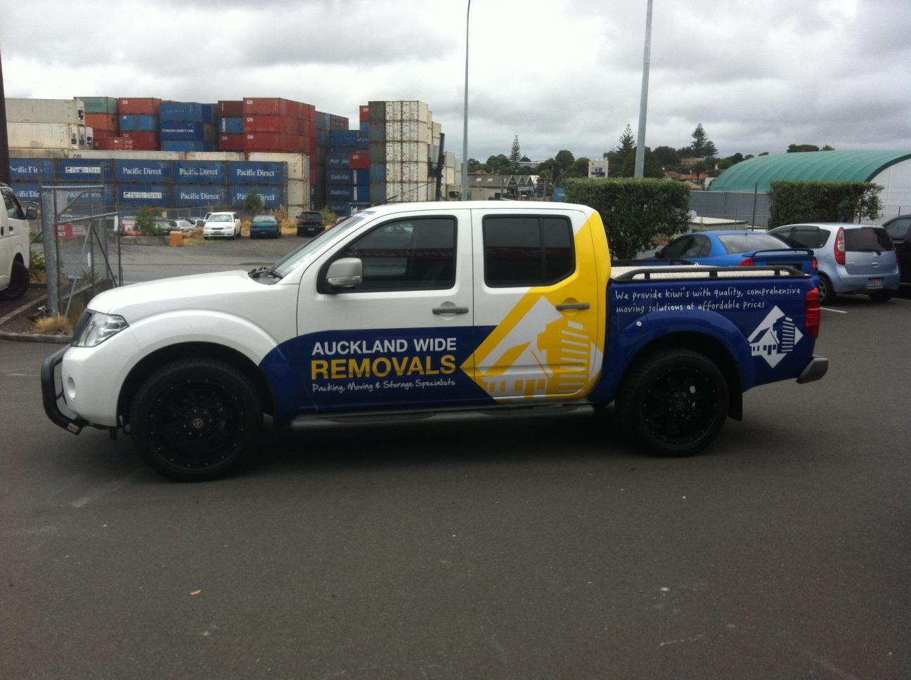 Ute Signage Auckland Ute Signwriting & Graphics Onform Signs