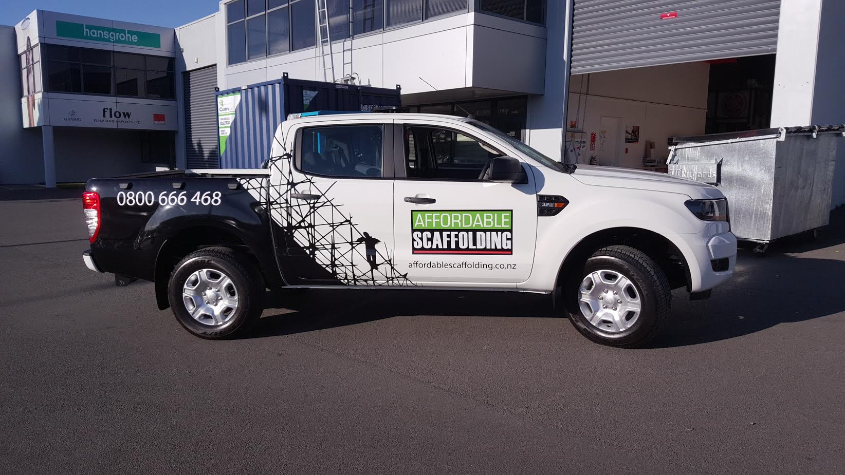 Ute Signage Auckland Ute Signwriting & Graphics Onform Signs