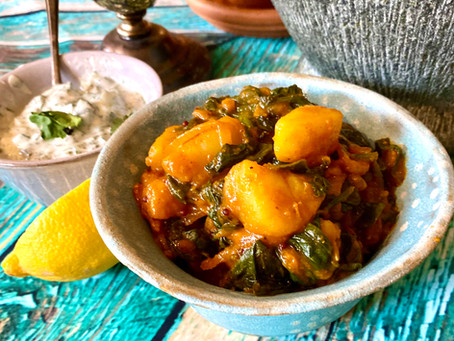 (V) Saag Aloo