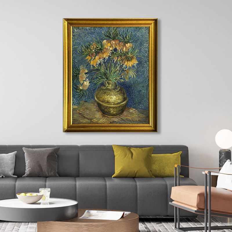 Thumbnail: Fritillaries in a Copper Vase