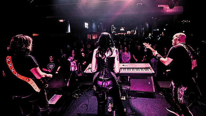 Eden On Fire performing live in concert