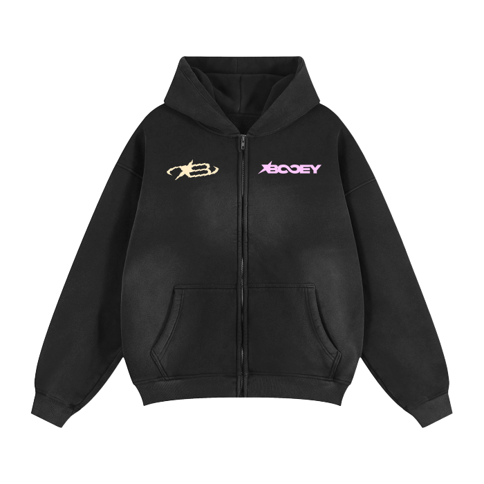 Thumbnail: B-STAR VINTAGE ZIP-UP HOODIE