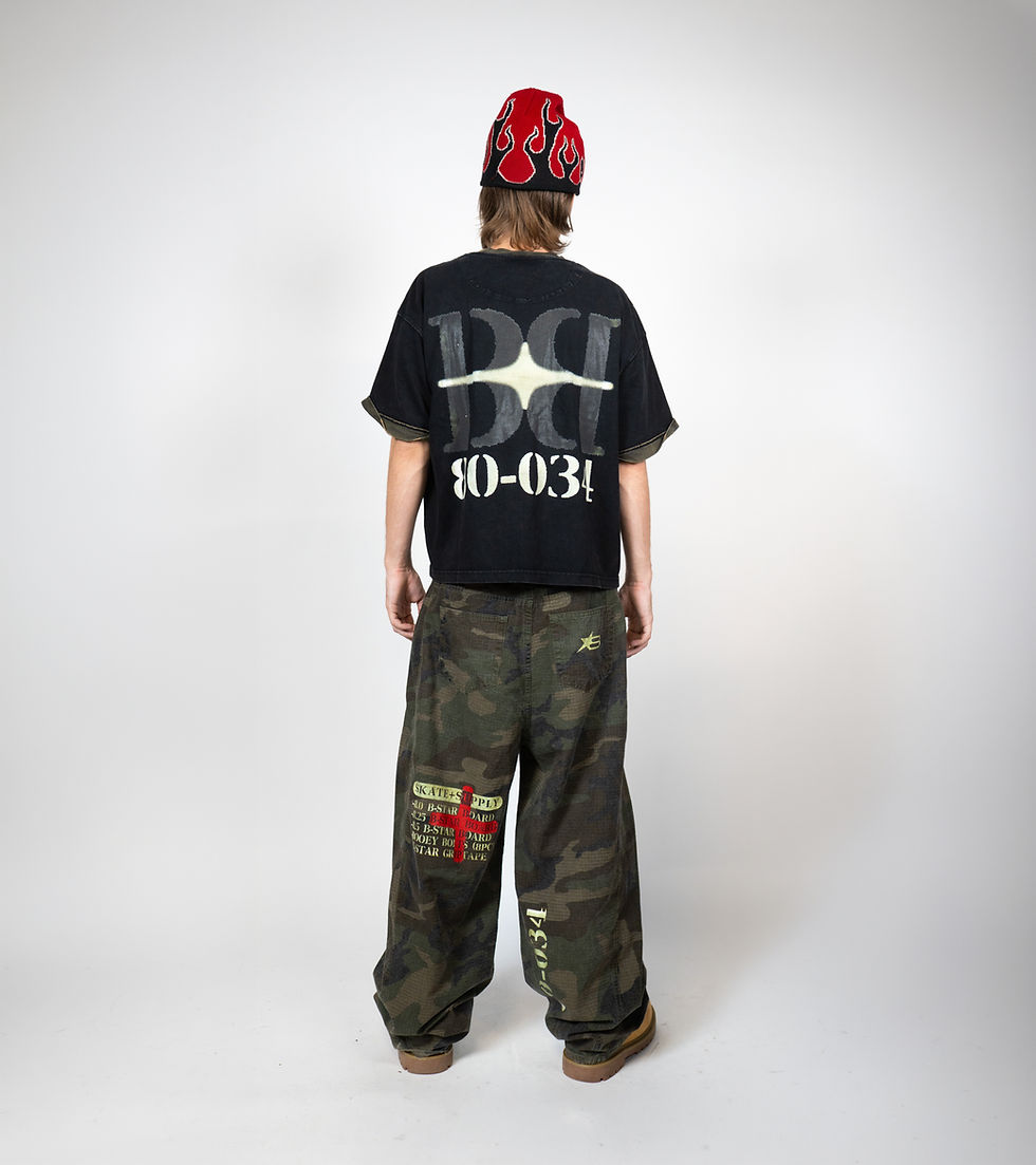 Thumbnail: BOOEY BAGGY CAMO PANTS