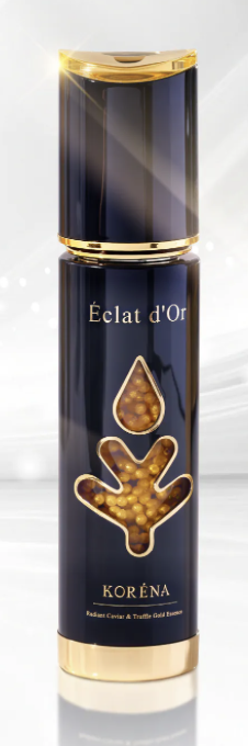 Korena radiant caviar and truffle gold essence - winner 2025 global makeup awards
