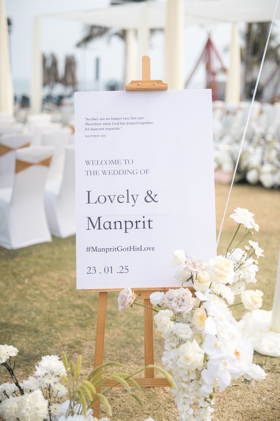 Christian Wedding Standee