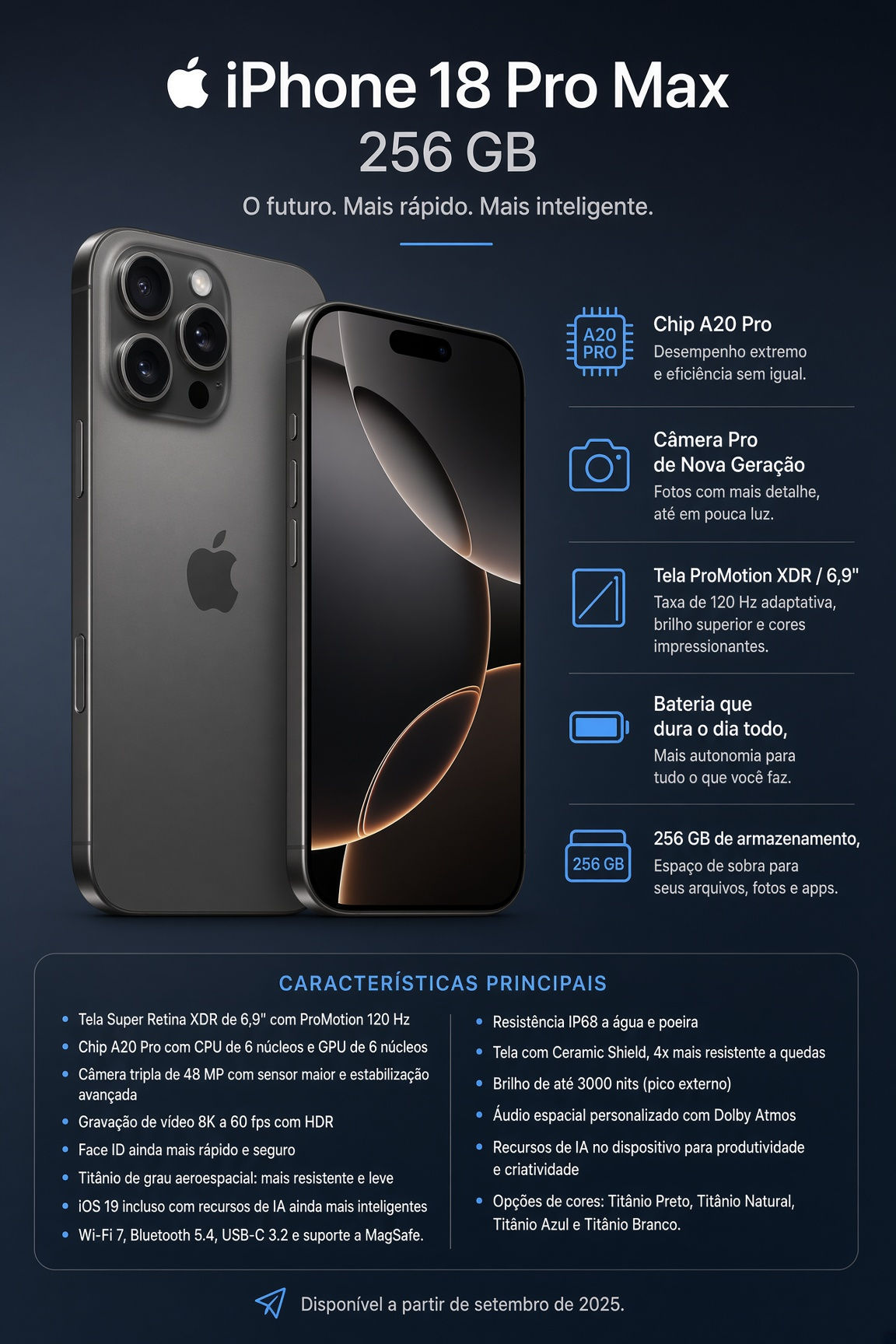 Iphone 18 pro Max 256 GB