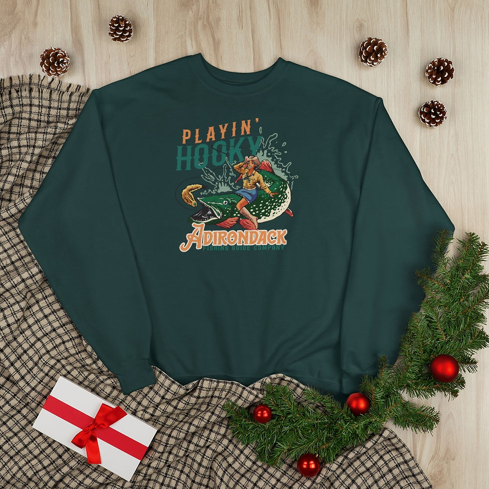 Thumbnail: Pike Rodeo Uni-sex Crewneck Sweatshirt