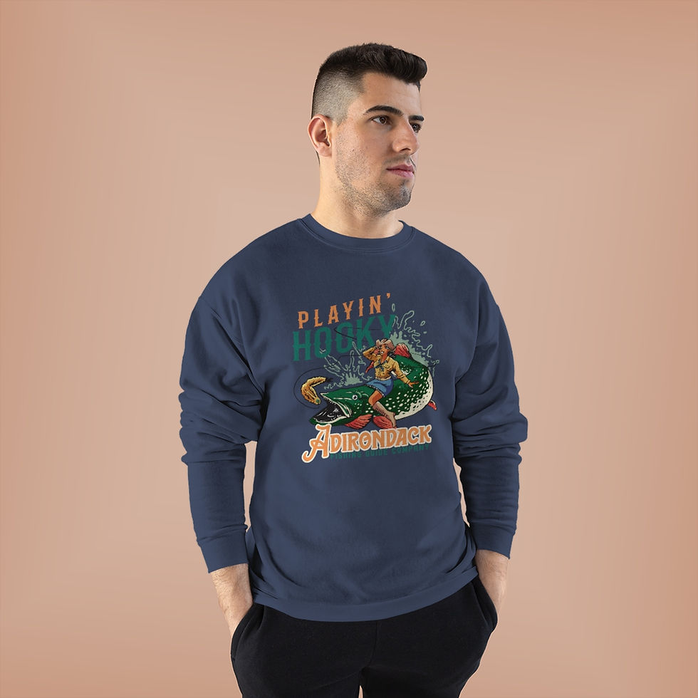Thumbnail: Pike Rodeo Uni-sex Crewneck Sweatshirt