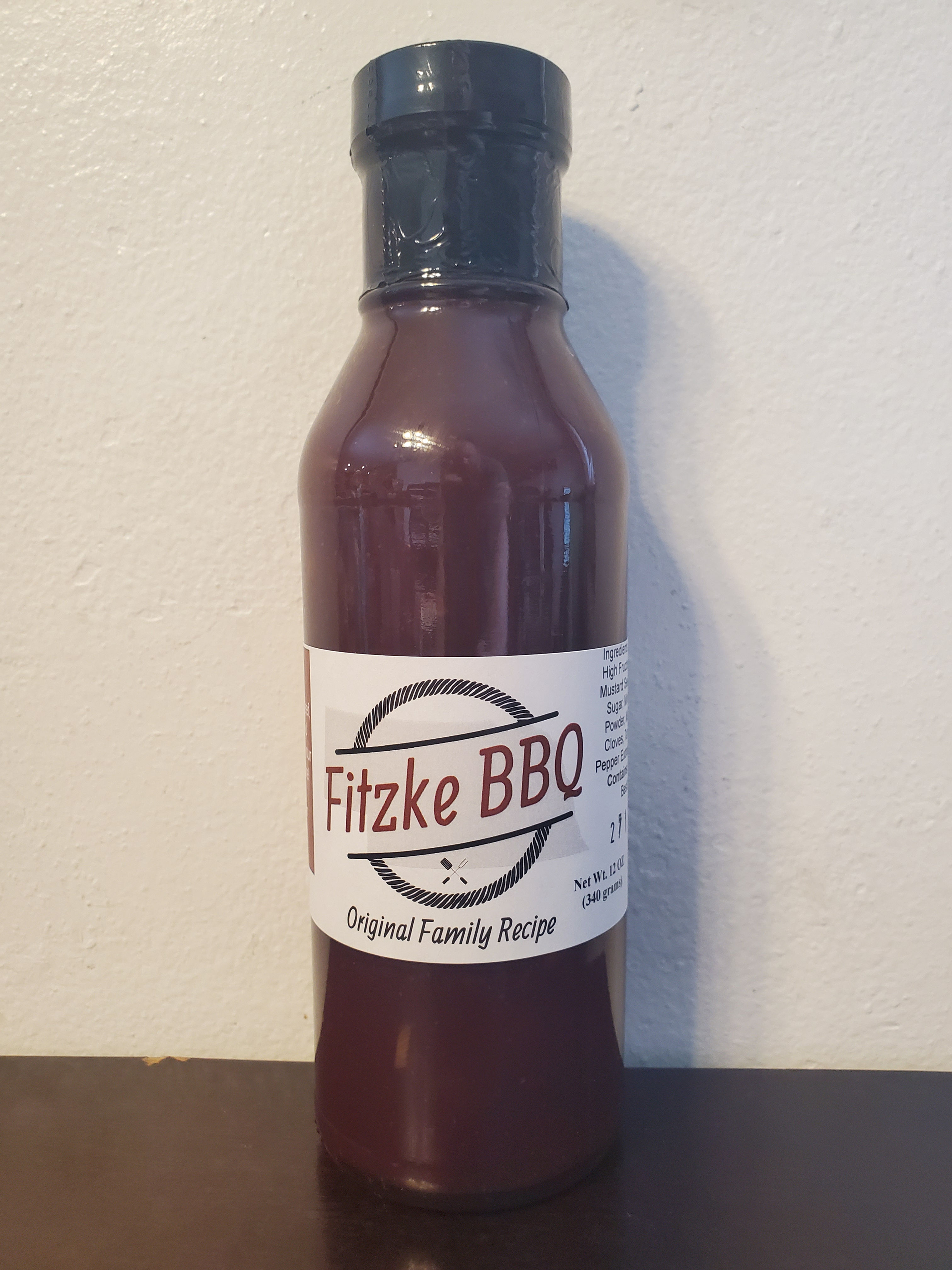 Fitzke BBQ 12oz Bottle
