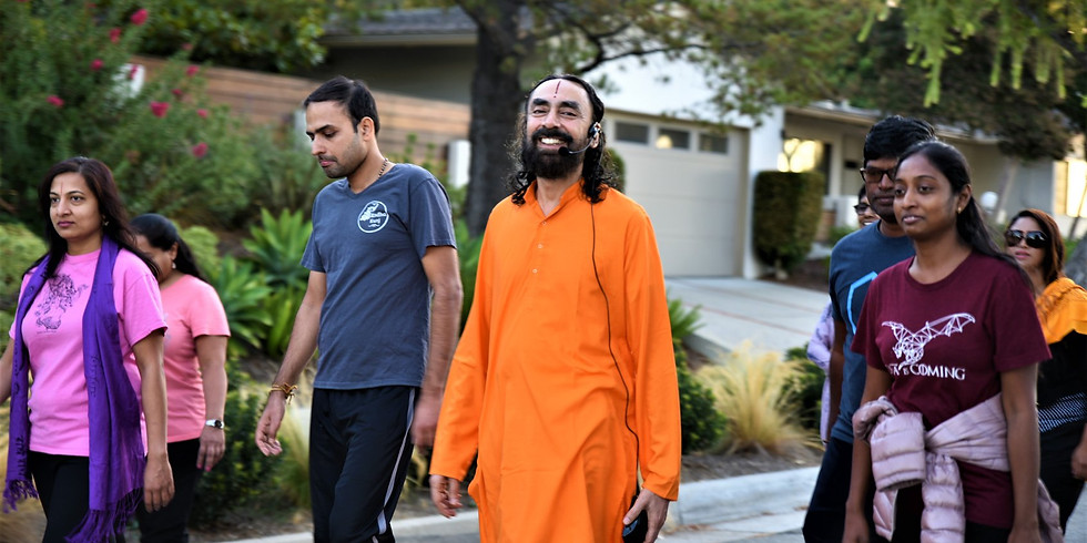 Morning Walk with Swami Mukundananda