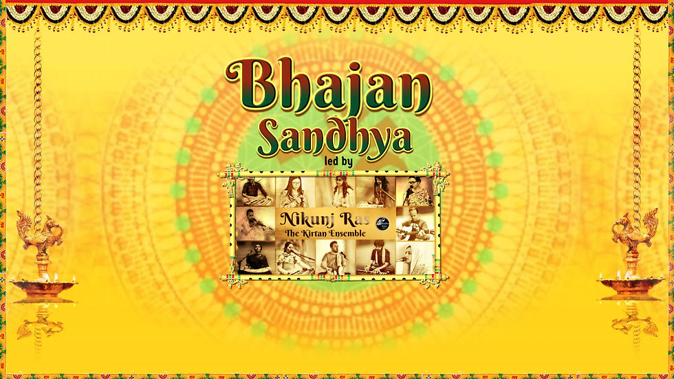 Bhajan Sandhya at Pasadena Hindu Temple
