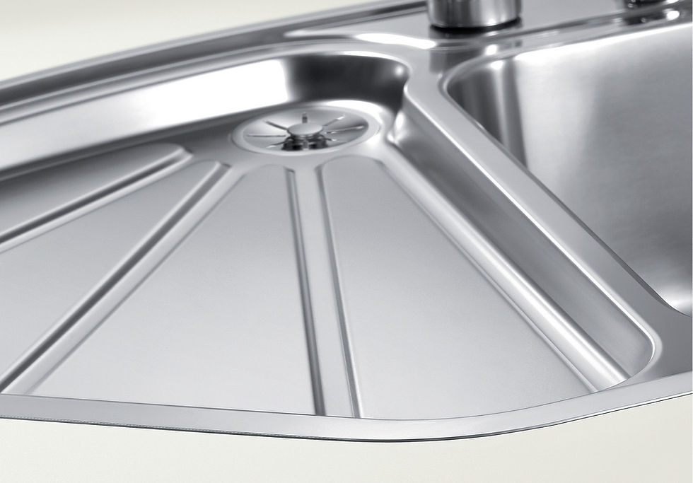Thumbnail: Blanco Delta IF Stainless Steel Corner Sink 523667