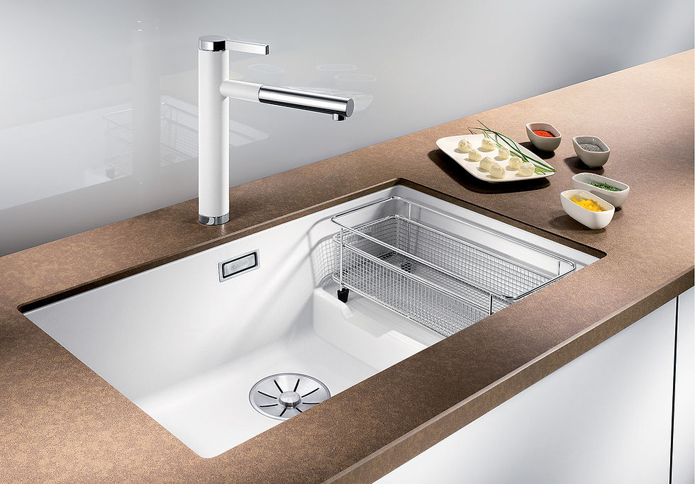 Thumbnail: Blanco Subline 700-U Level Silgranite Undermount Sink Choice of Colour