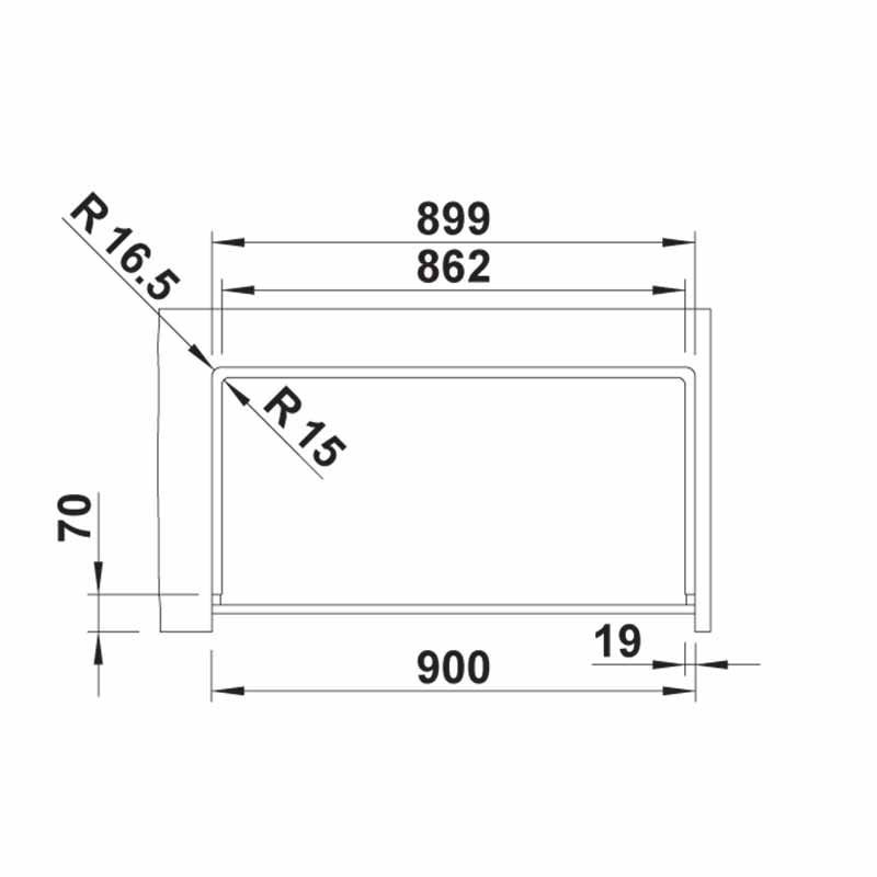 Thumbnail: Blanco Vintera XL 9 Silgranite Undermount/Sit on Sink