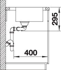 Thumbnail: Blanco Divon ll 8S IF Double Bowl Stainless Steel Inset Sink