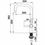 Thumbnail: Blanco Jandora Twin Lever Monobloc Stainless Steel Mixer Tap -526704