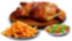 WHOLE CHICKEN + 3 SIDES # 1 (4 diners)
