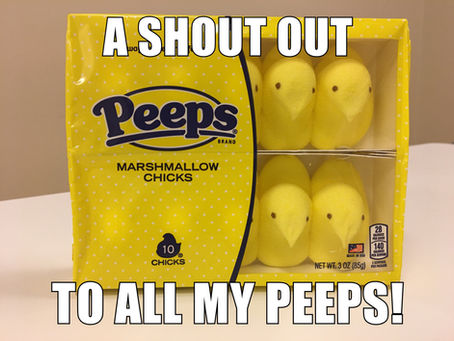 Peeps, check out the April Job Opportunities and Candidates.